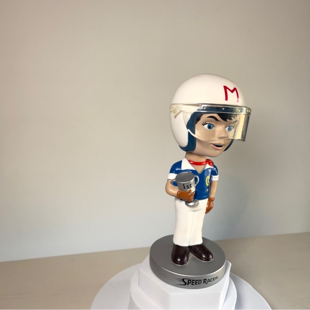 FUNKO Speed Racer Wacky Wobbler Vintage Collectible Nostalgic Bobble Head Doll - Picture 6 of 16
